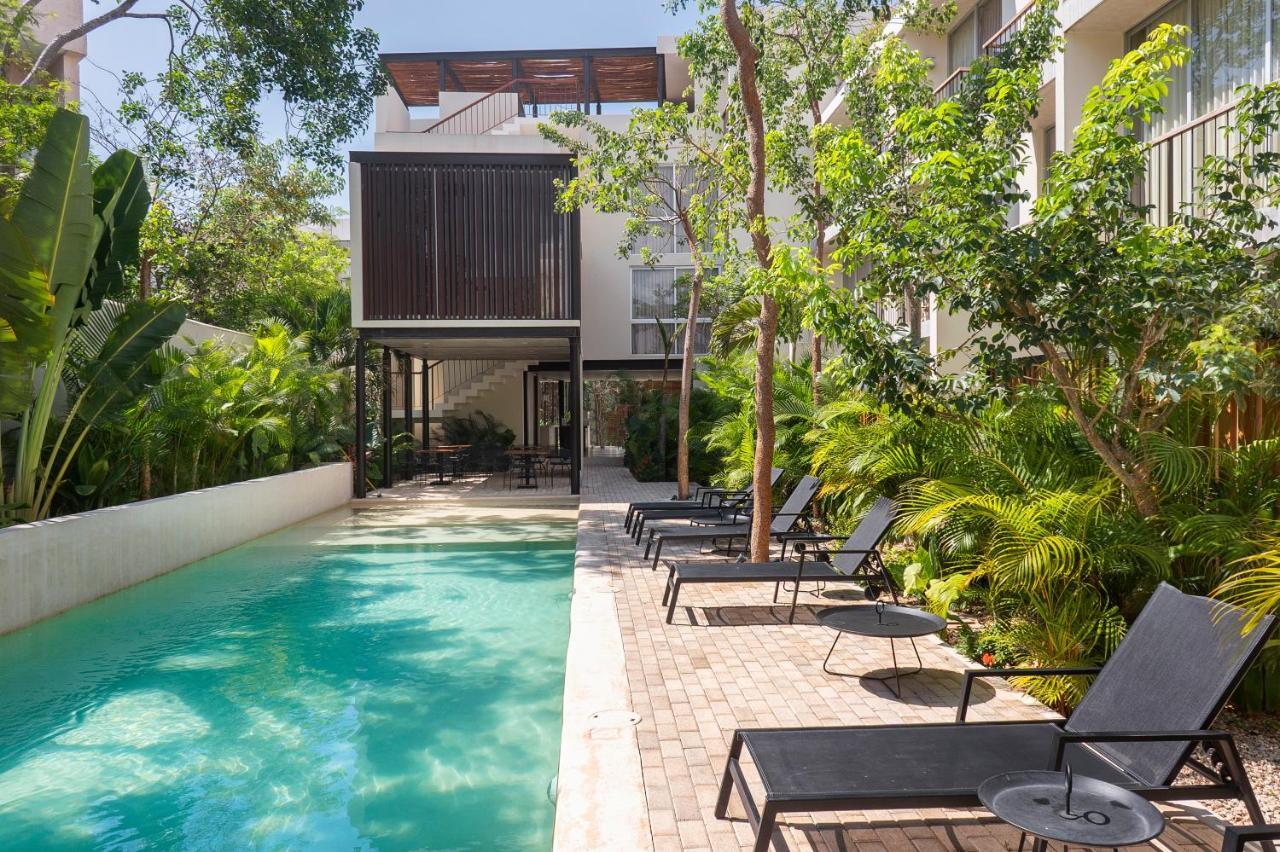 Luxury Condo For 4 Casa Azul 图卢姆 外观 照片